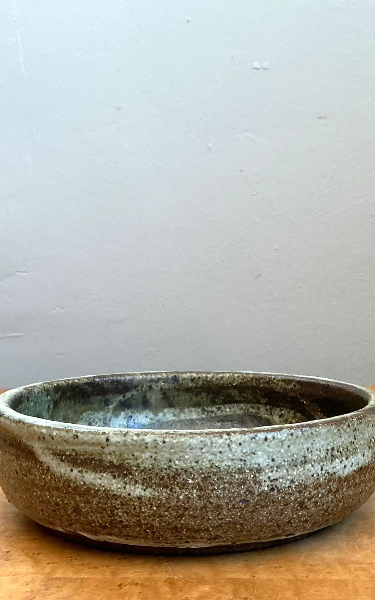 Vintage Abstract Design Pottery Bowl — additional photo 8