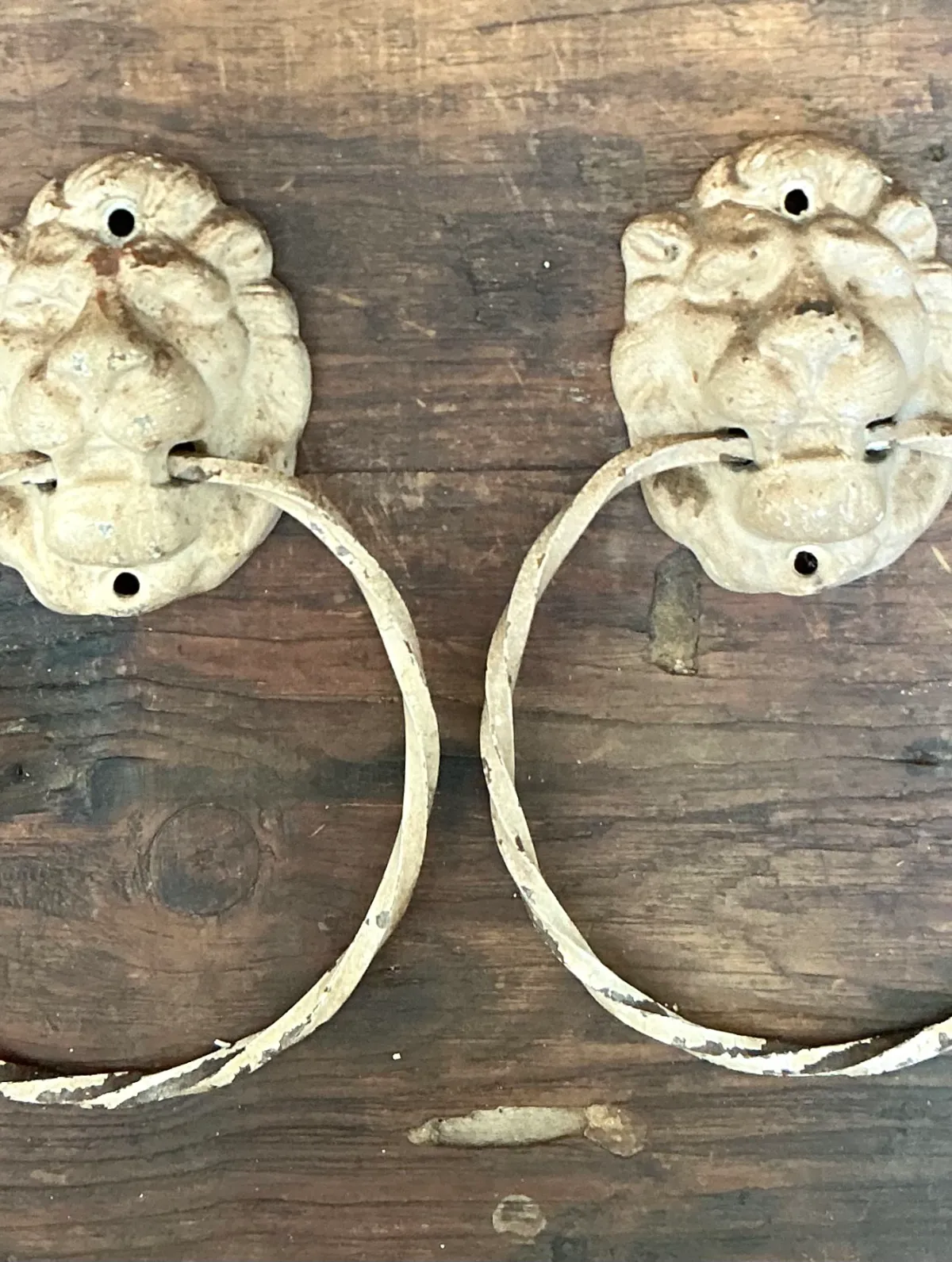 Vintage Lion Head Wall Mounted Towel Holders — additional photo 7