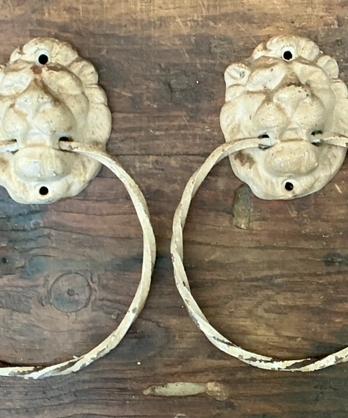 Vintage Lion Head Wall Mounted Towel Holders — additional photo 4