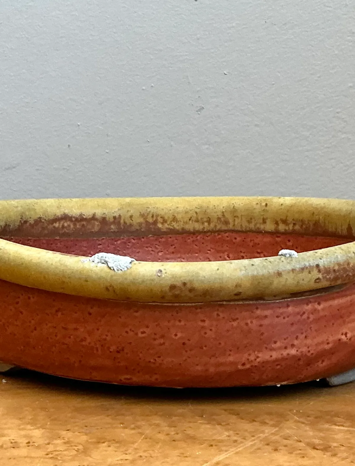 Vintage Oval Ceramic Pottery Bowl — additional photo 3