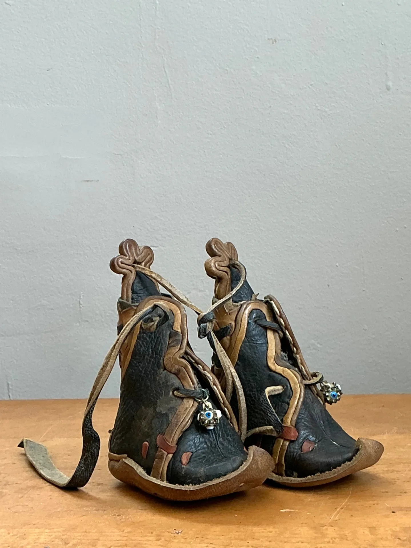 Vintage Children’s Leather Booties — additional photo 3