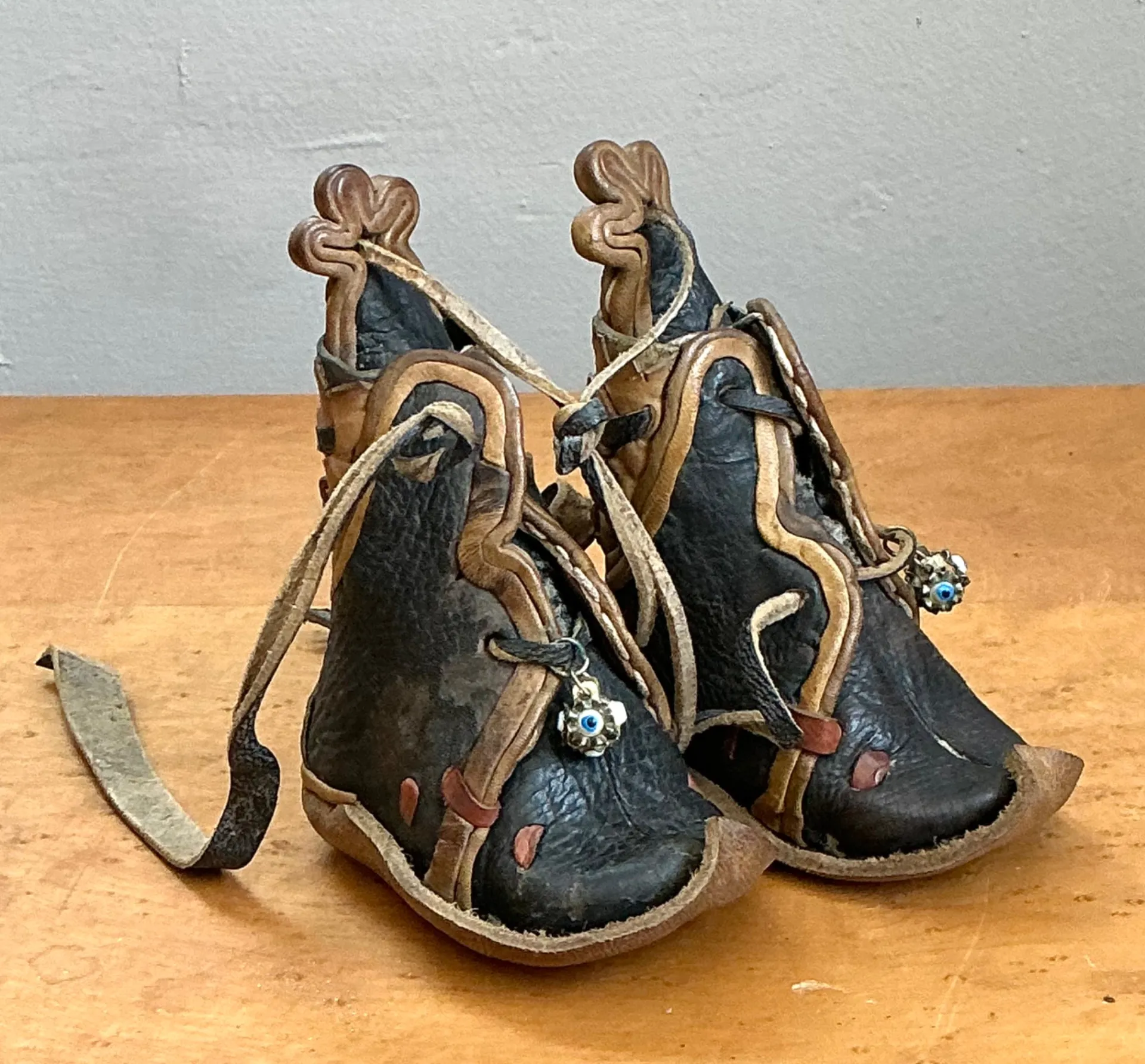 Vintage Children’s Leather Booties — additional photo 8