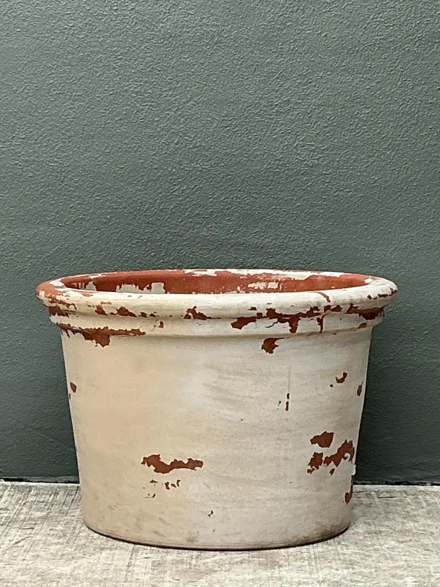 Vintage Weathered Italian Terracotta Planter — additional photo 8