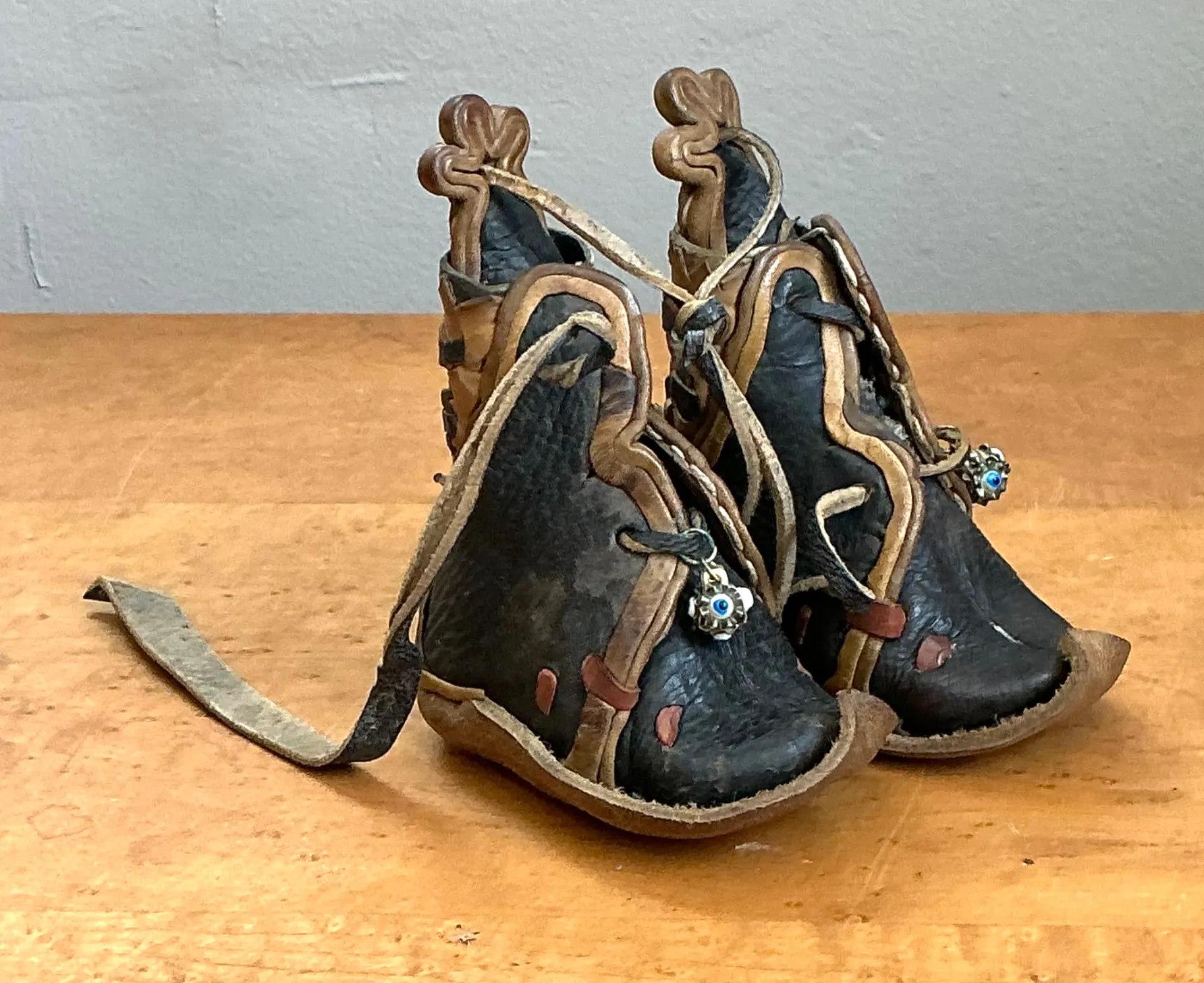 Vintage Children’s Leather Booties — additional photo 2