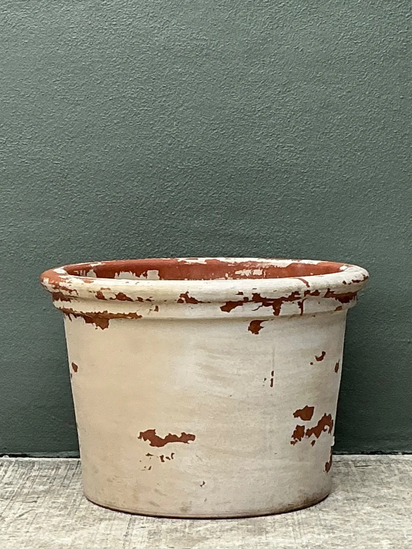 Vintage Weathered Italian Terracotta Planter — additional photo 4