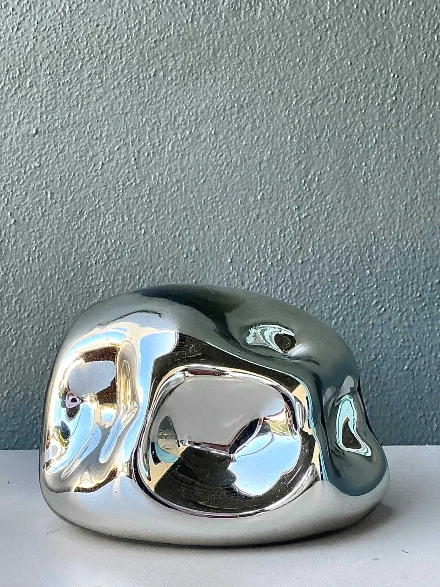 Vintage Organic Form Glass Object — additional photo 4