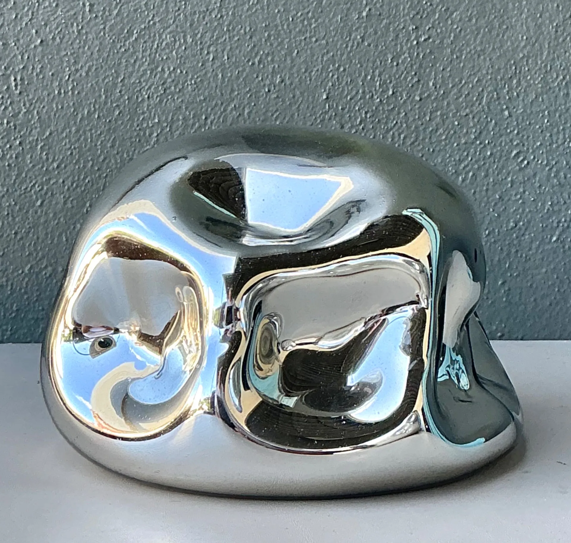 Vintage Organic Form Glass Object — additional photo 1