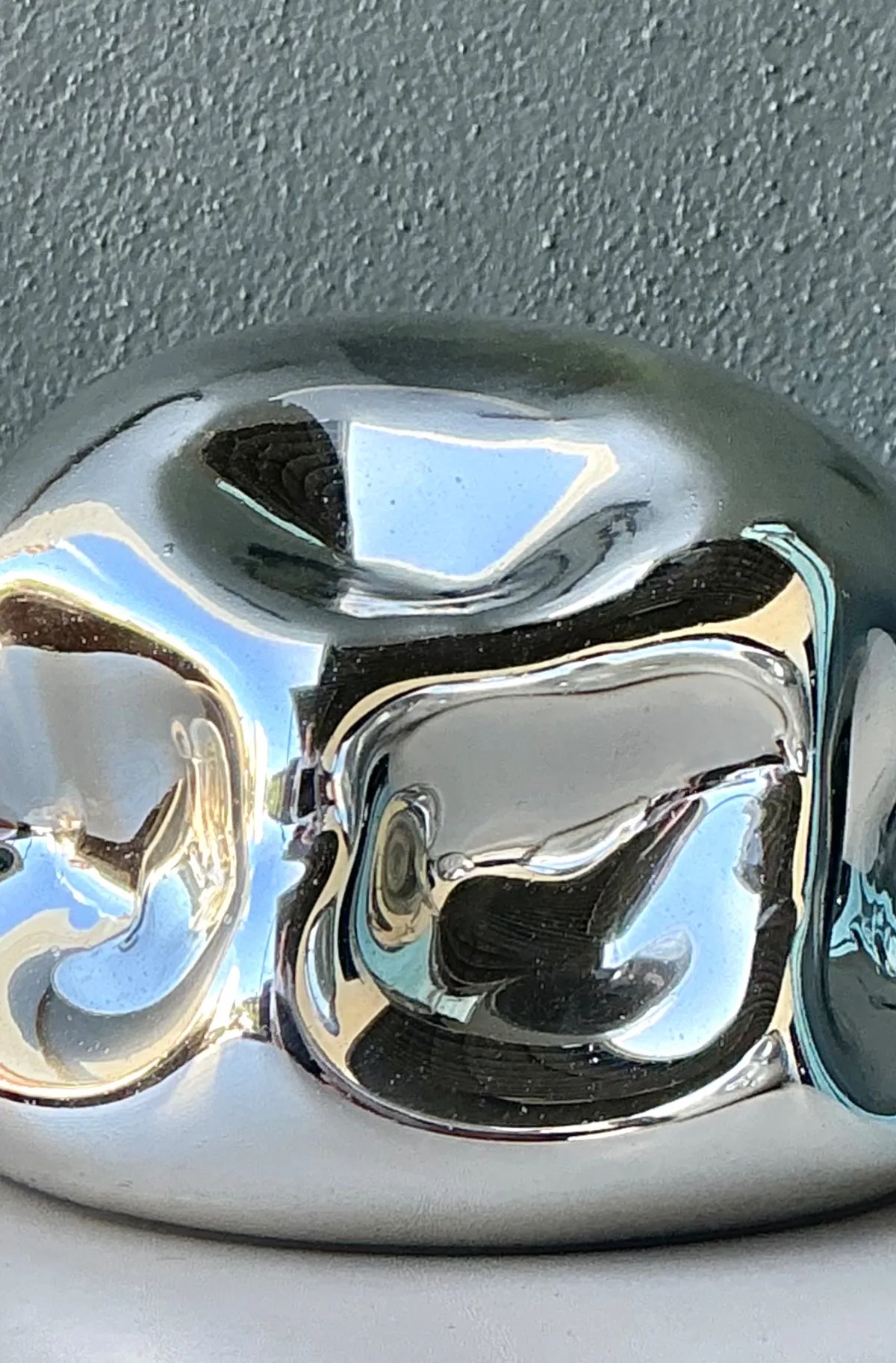 Vintage Organic Form Glass Object — additional photo 1