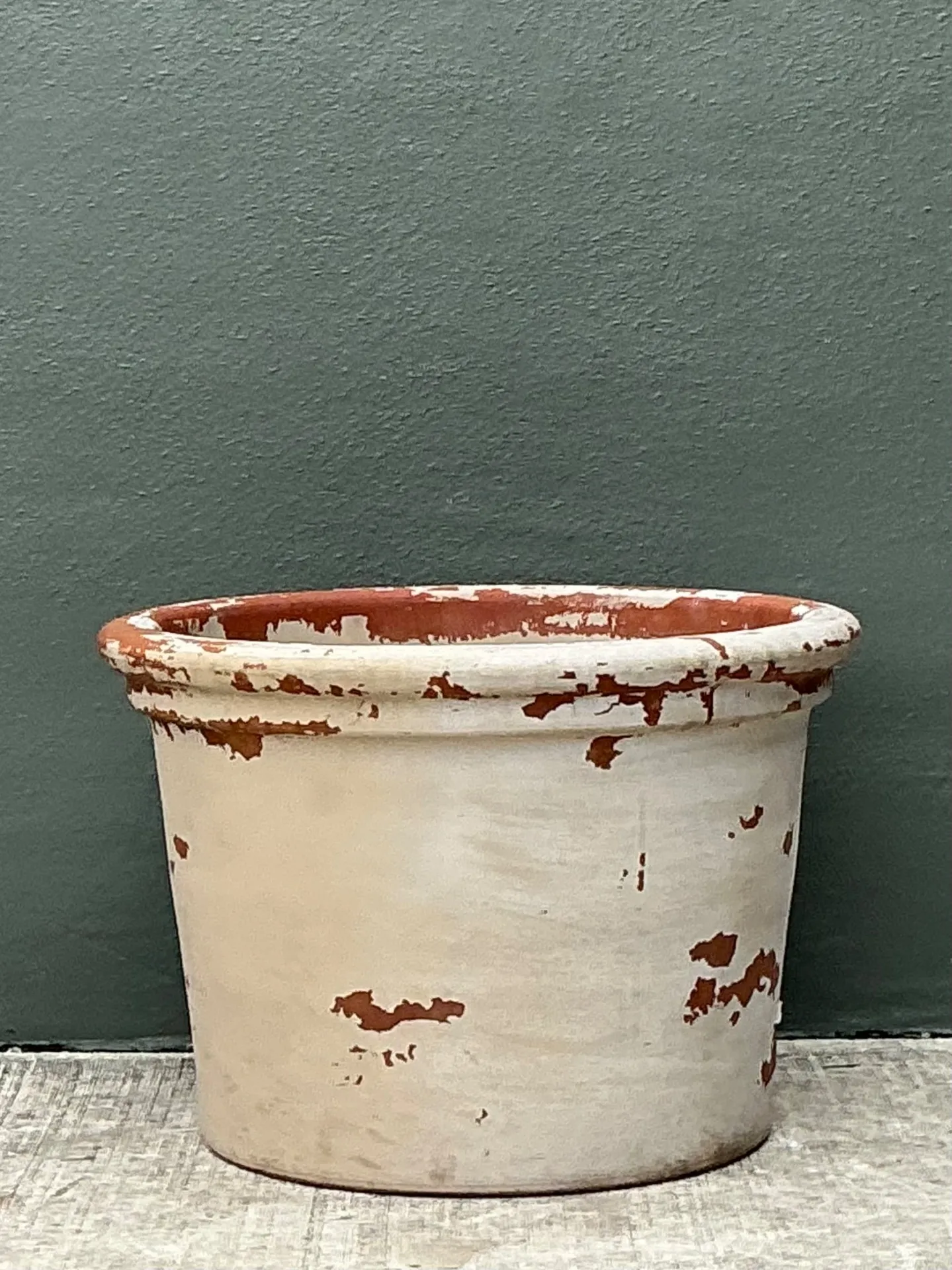 Vintage Weathered Italian Terracotta Planter — additional photo 5