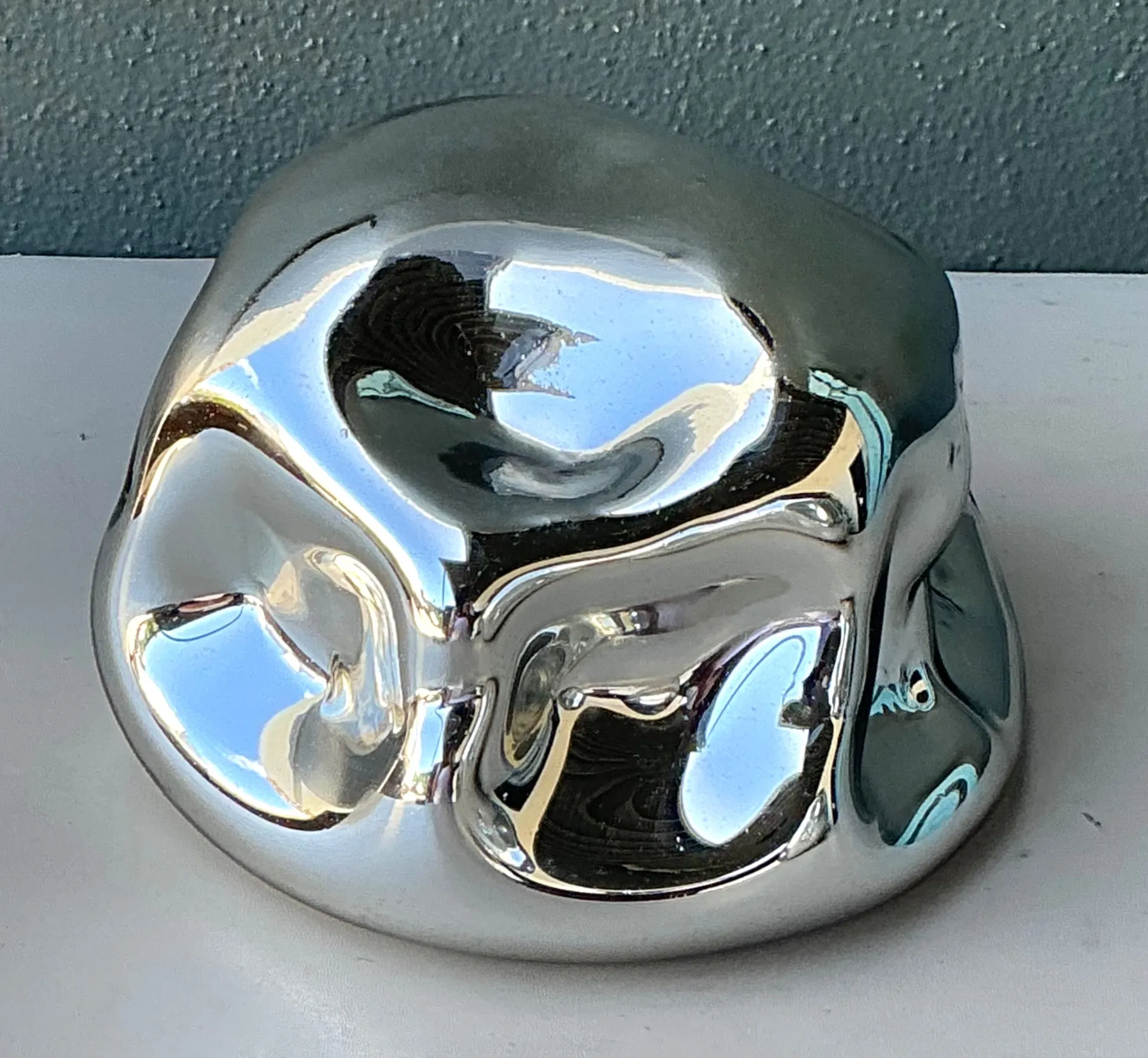 Vintage Organic Form Glass Object — additional photo 3