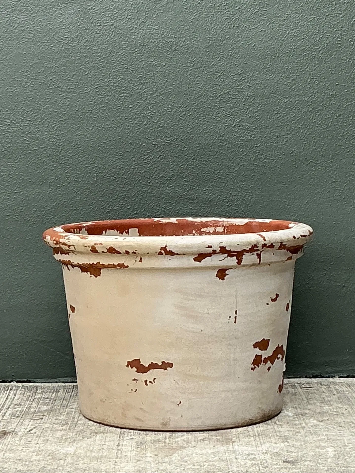 Vintage Weathered Italian Terracotta Planter — additional photo 6
