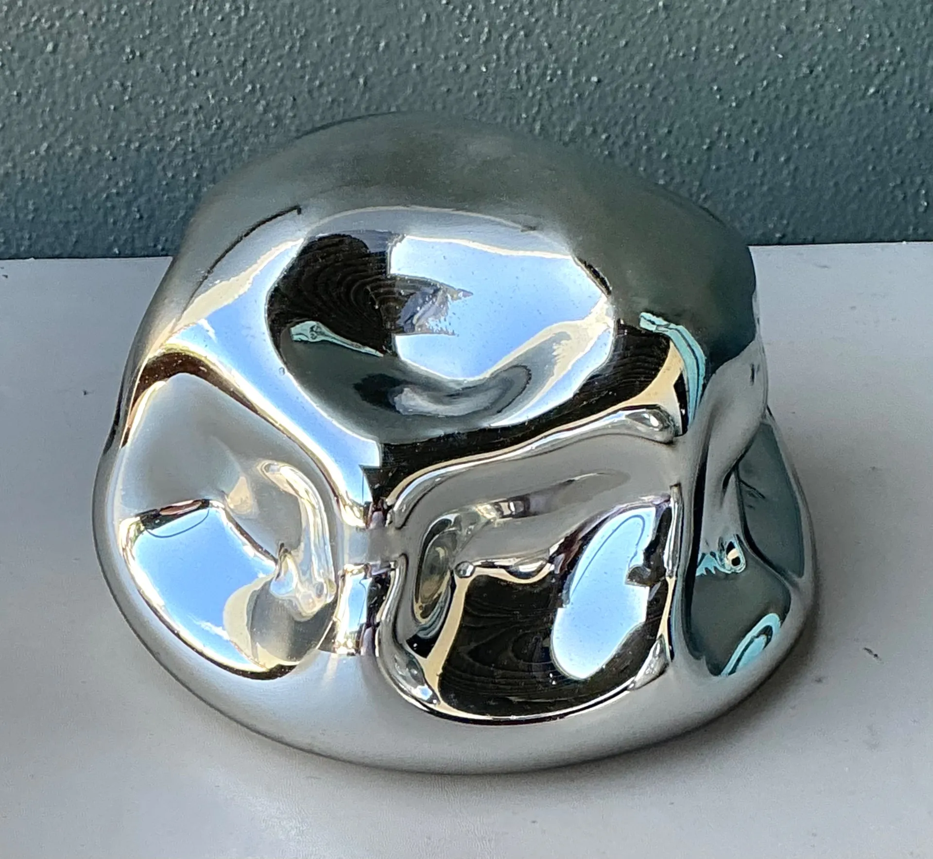 Vintage Organic Form Glass Object — additional photo 5