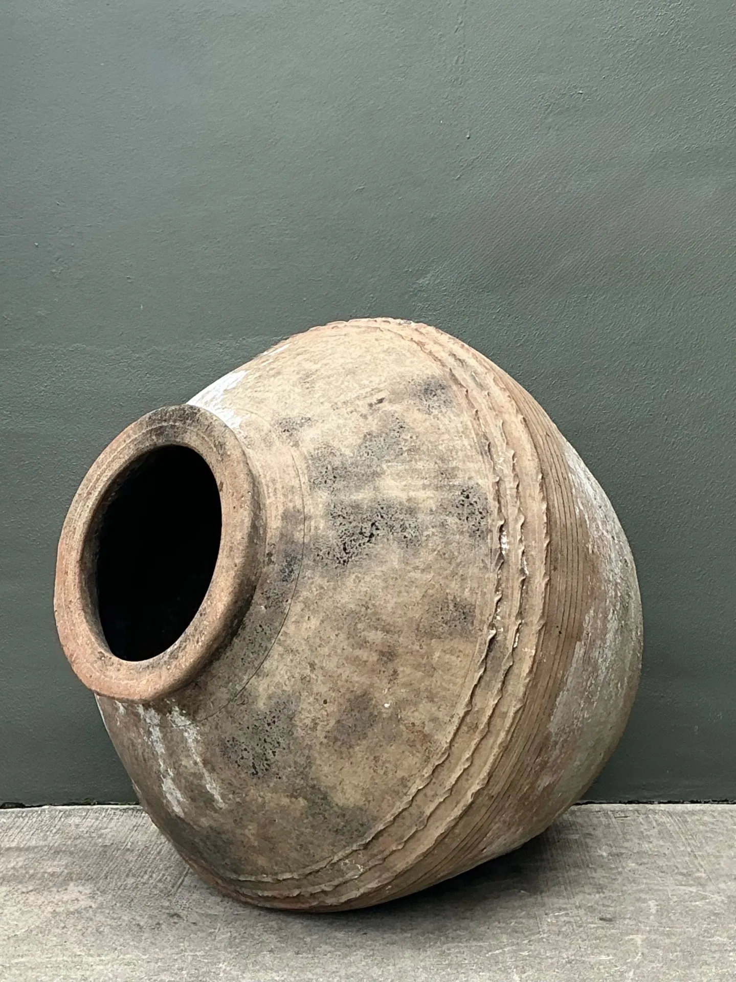 Vintage Monumental Terracotta Vessel — additional photo 1
