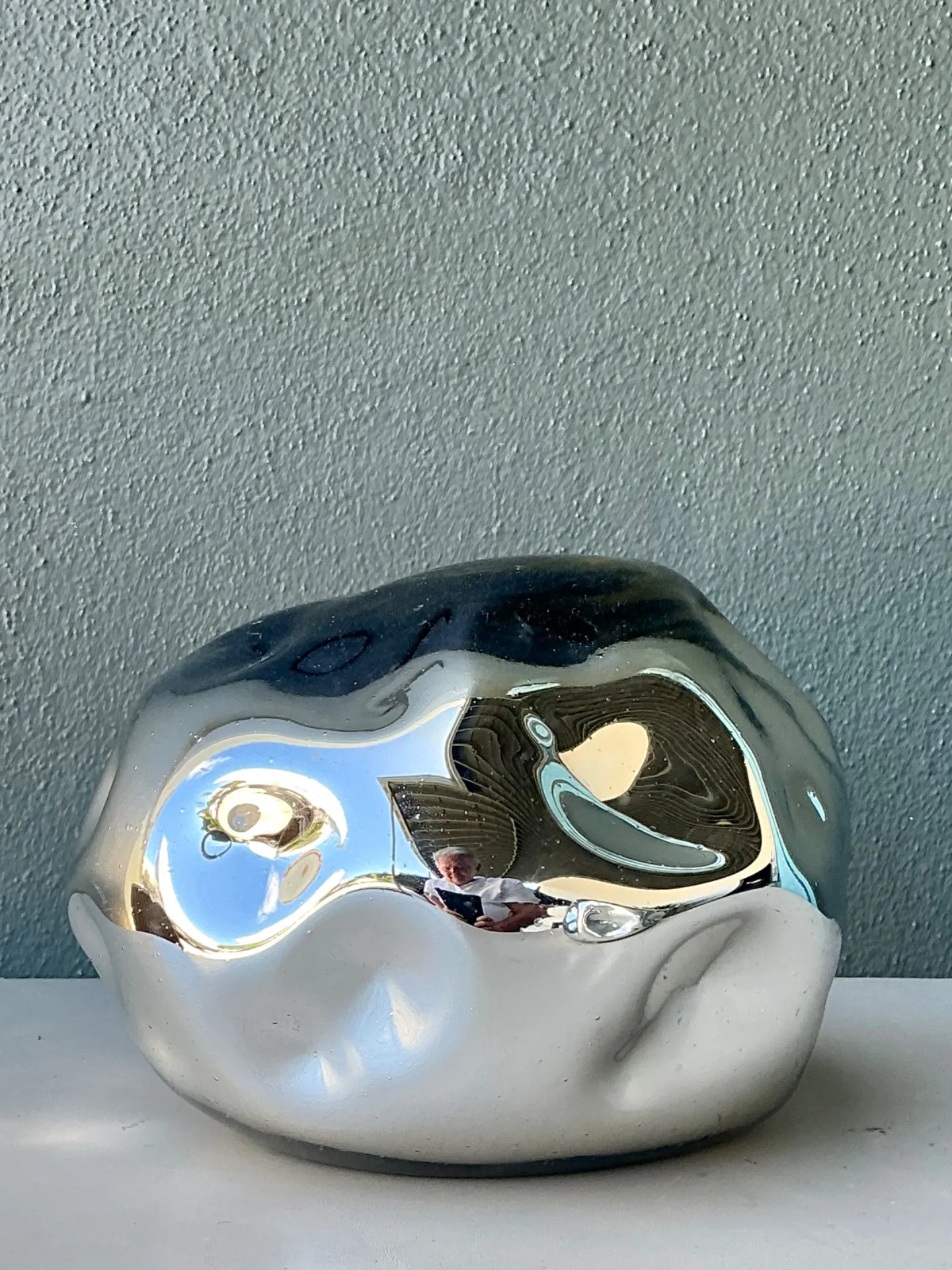 Vintage Organic Form Glass Sculpture — additional photo 4