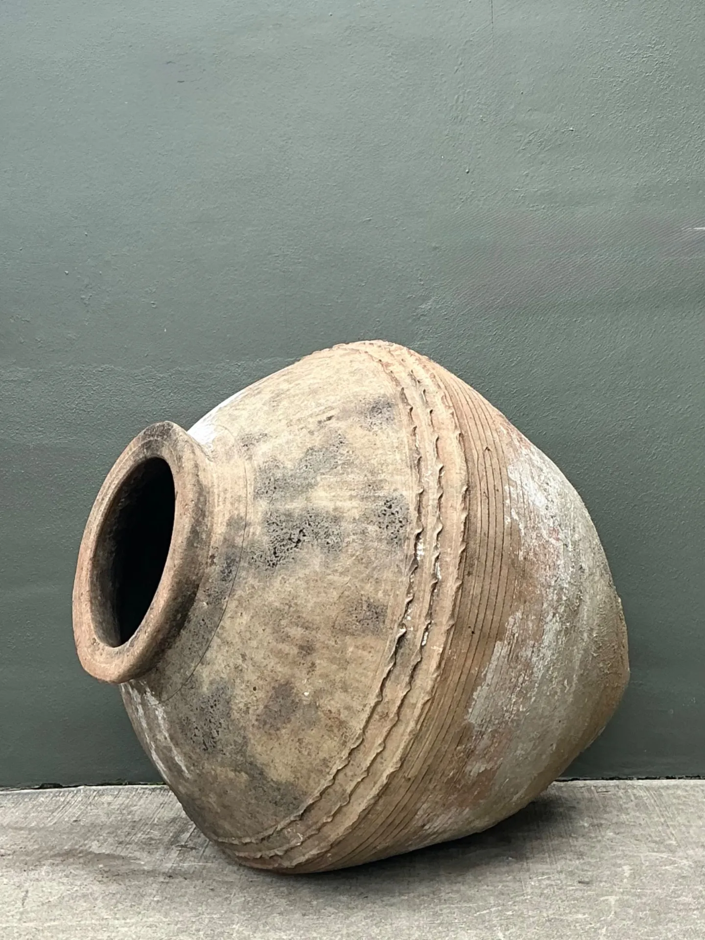 Vintage Monumental Terracotta Vessel — additional photo 5