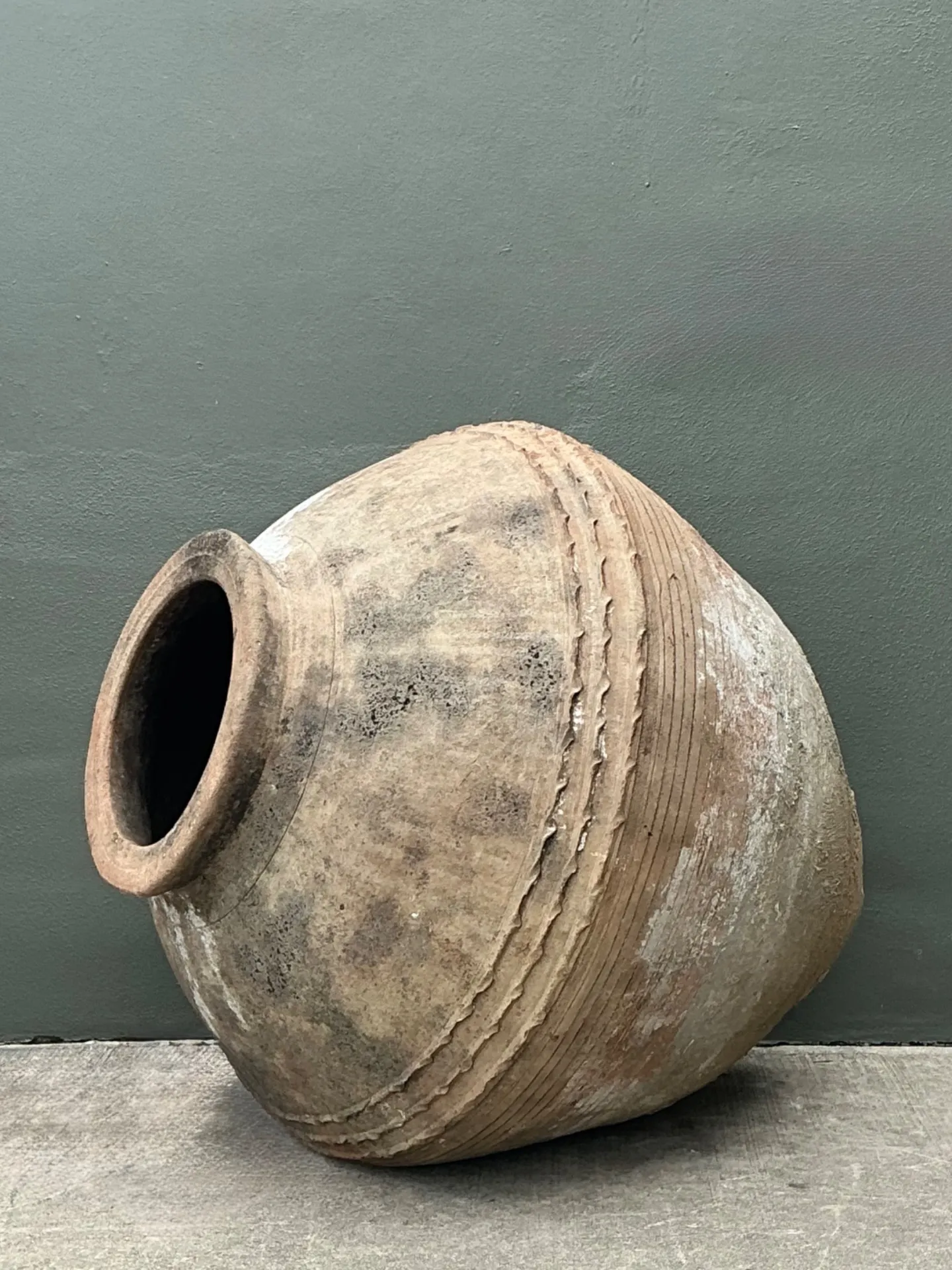 Vintage Monumental Terracotta Vessel — additional photo 2