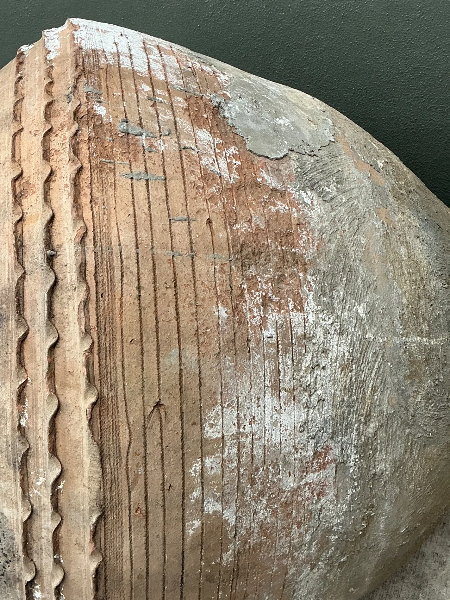 Vintage Monumental Terracotta Vessel — additional photo 7