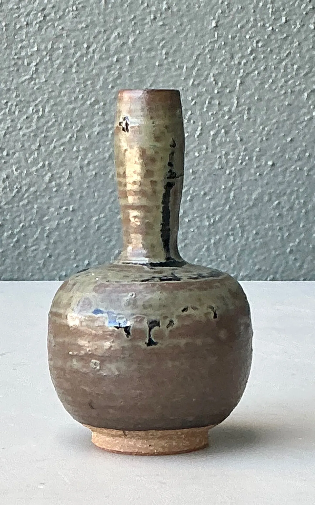 Vintage Handcrafted Ceramic Bud Vase — additional photo 4