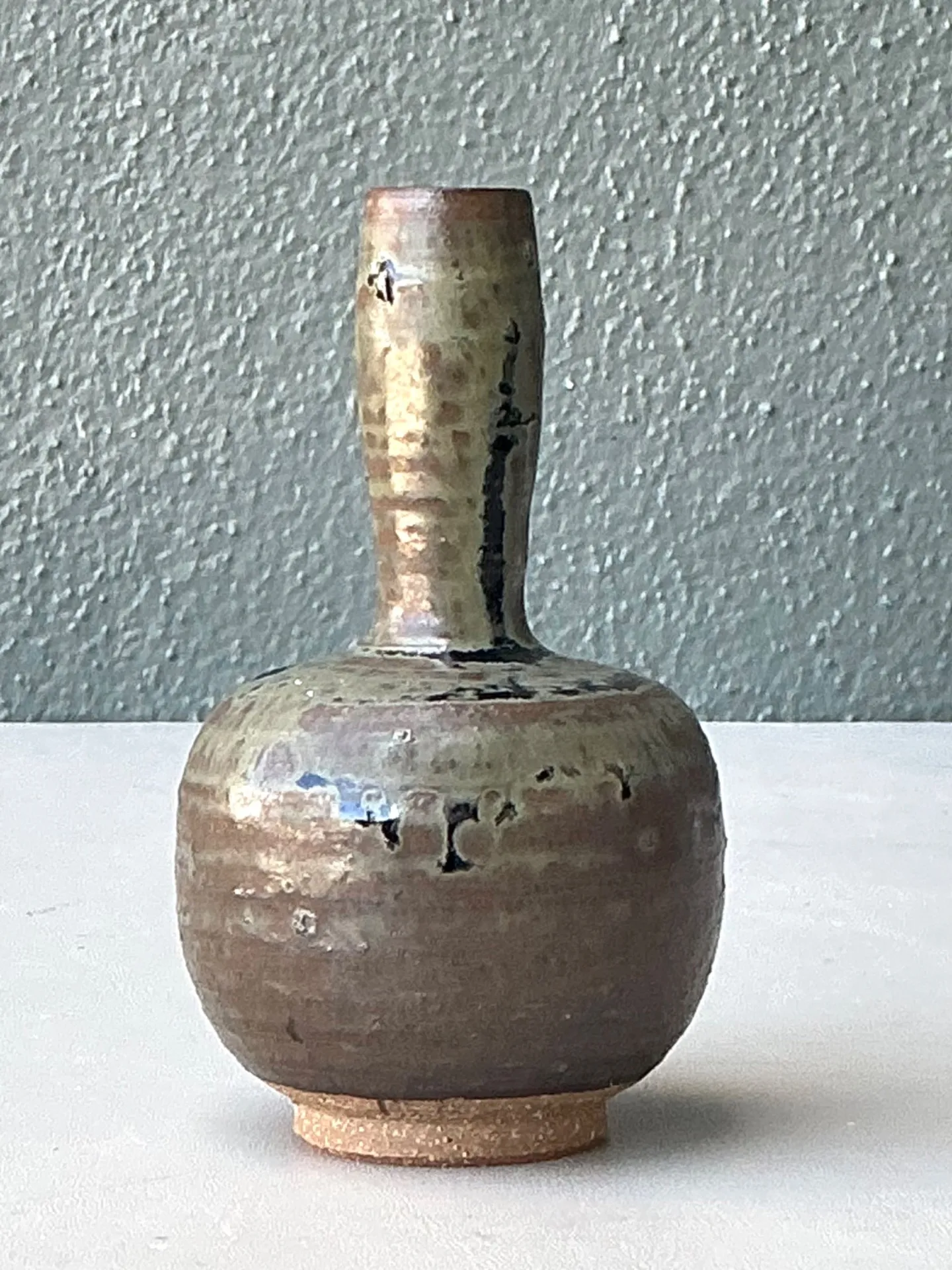 Vintage Handcrafted Ceramic Bud Vase — additional photo 1