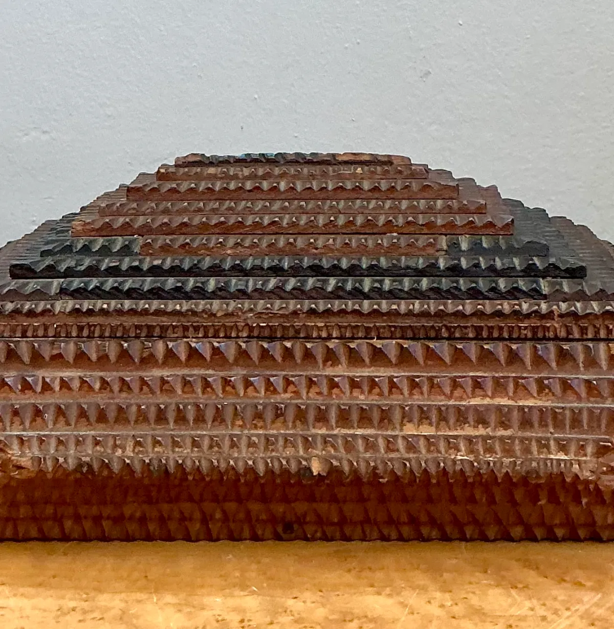 Vintage Tramp Art Wood Box — additional photo 6