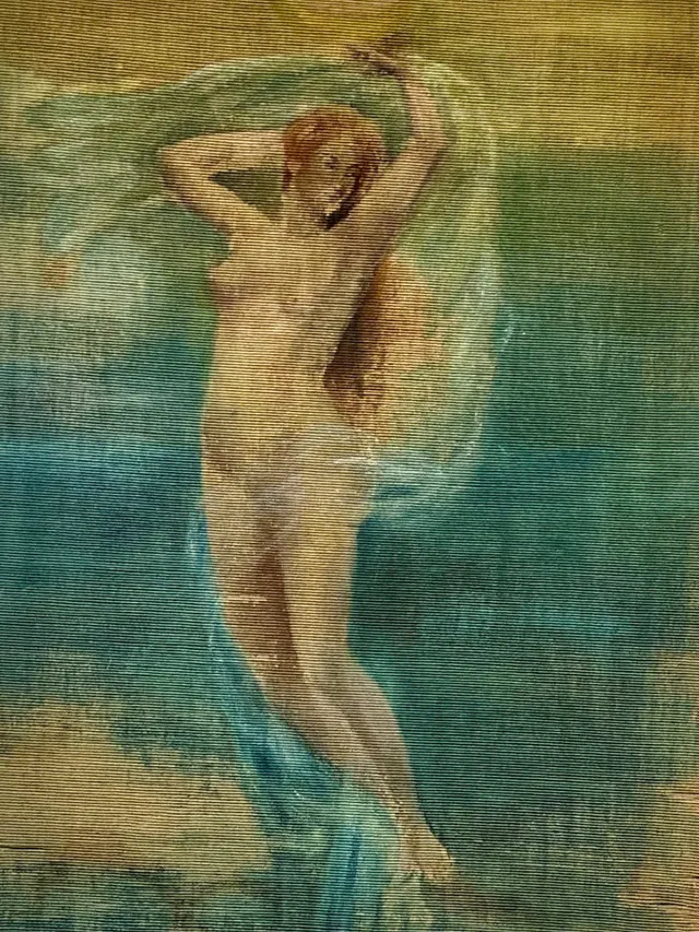 Vintage Original Nude Oil On Canvas — additional photo 4