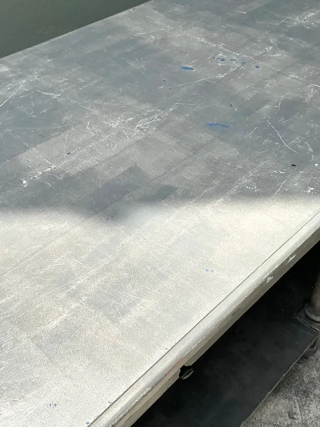 Monumental Vintage Rustic Wooden Farm Table — additional photo 5