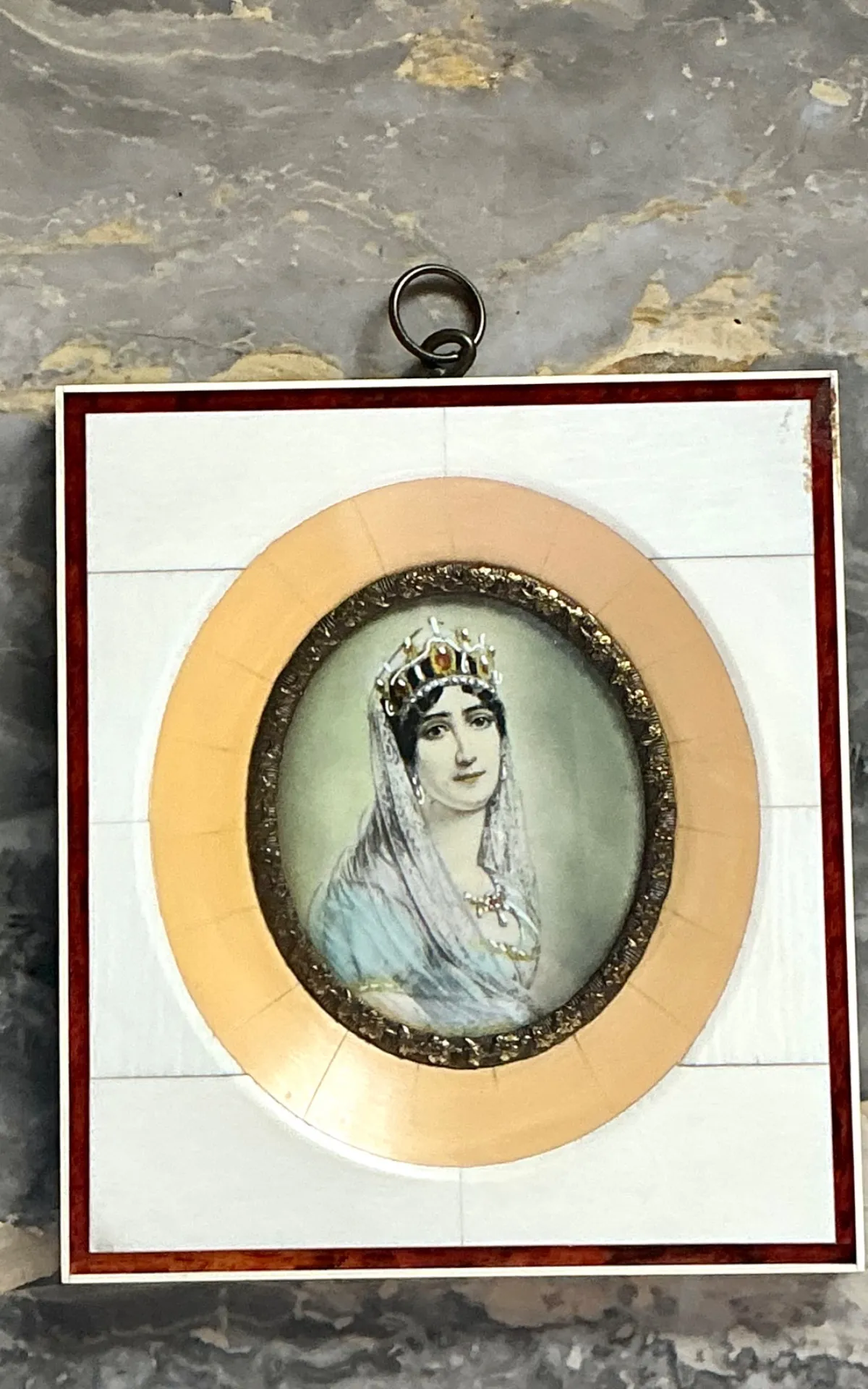 Vintage German Miniature Portrait — additional photo 3