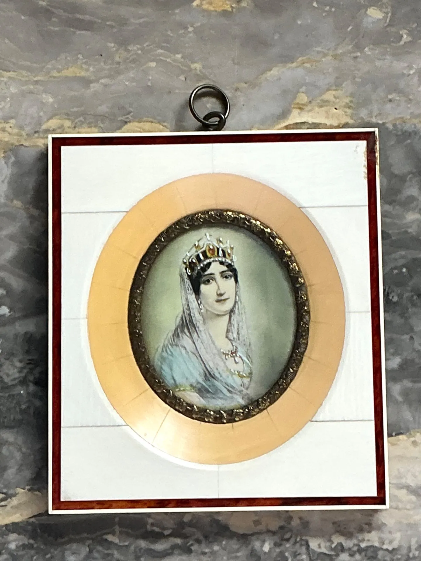 Vintage German Miniature Portrait — additional photo 5
