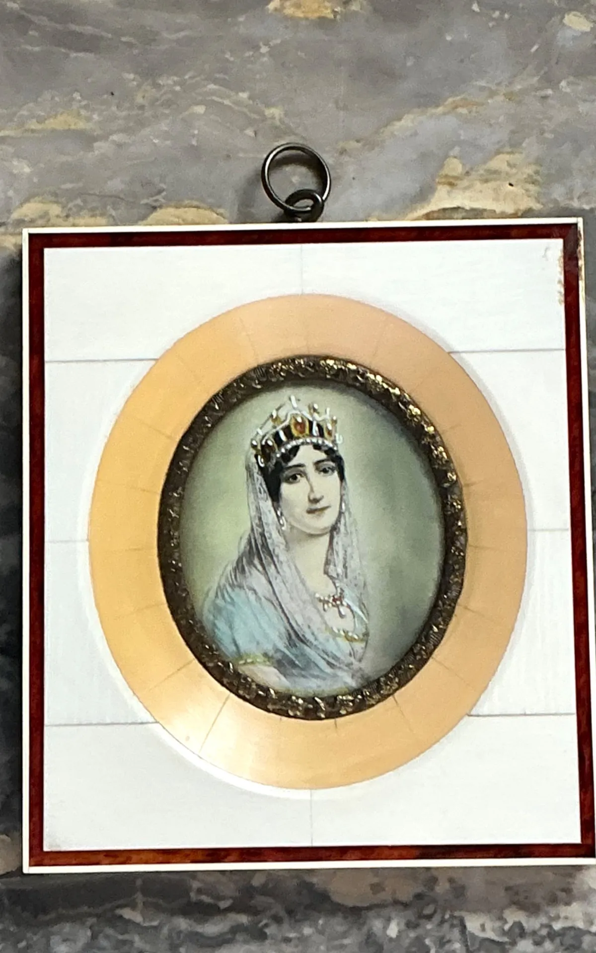 Vintage German Miniature Portrait — additional photo 5