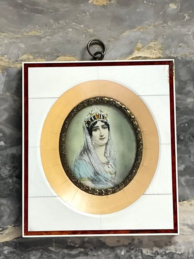 Vintage German Miniature Portrait — additional photo 5