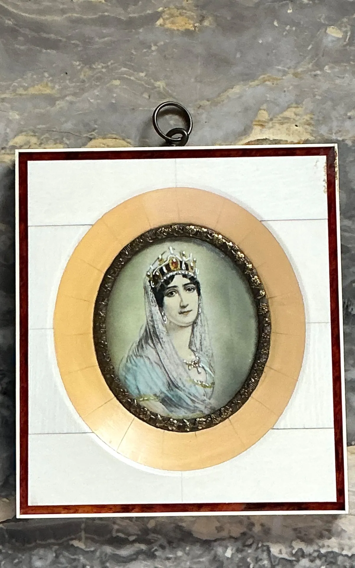 Vintage German Miniature Portrait — additional photo 8
