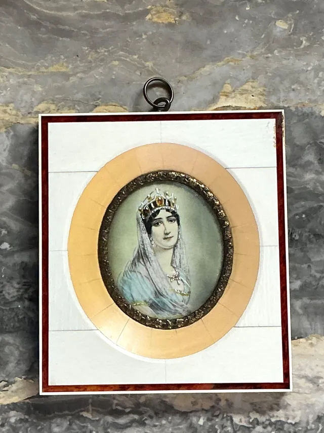Vintage German Miniature Portrait — additional photo 8