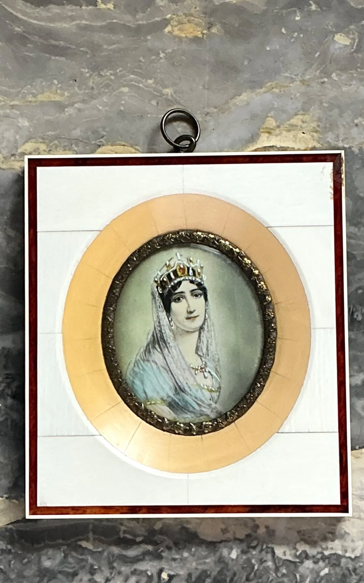 Vintage German Miniature Portrait — additional photo 4