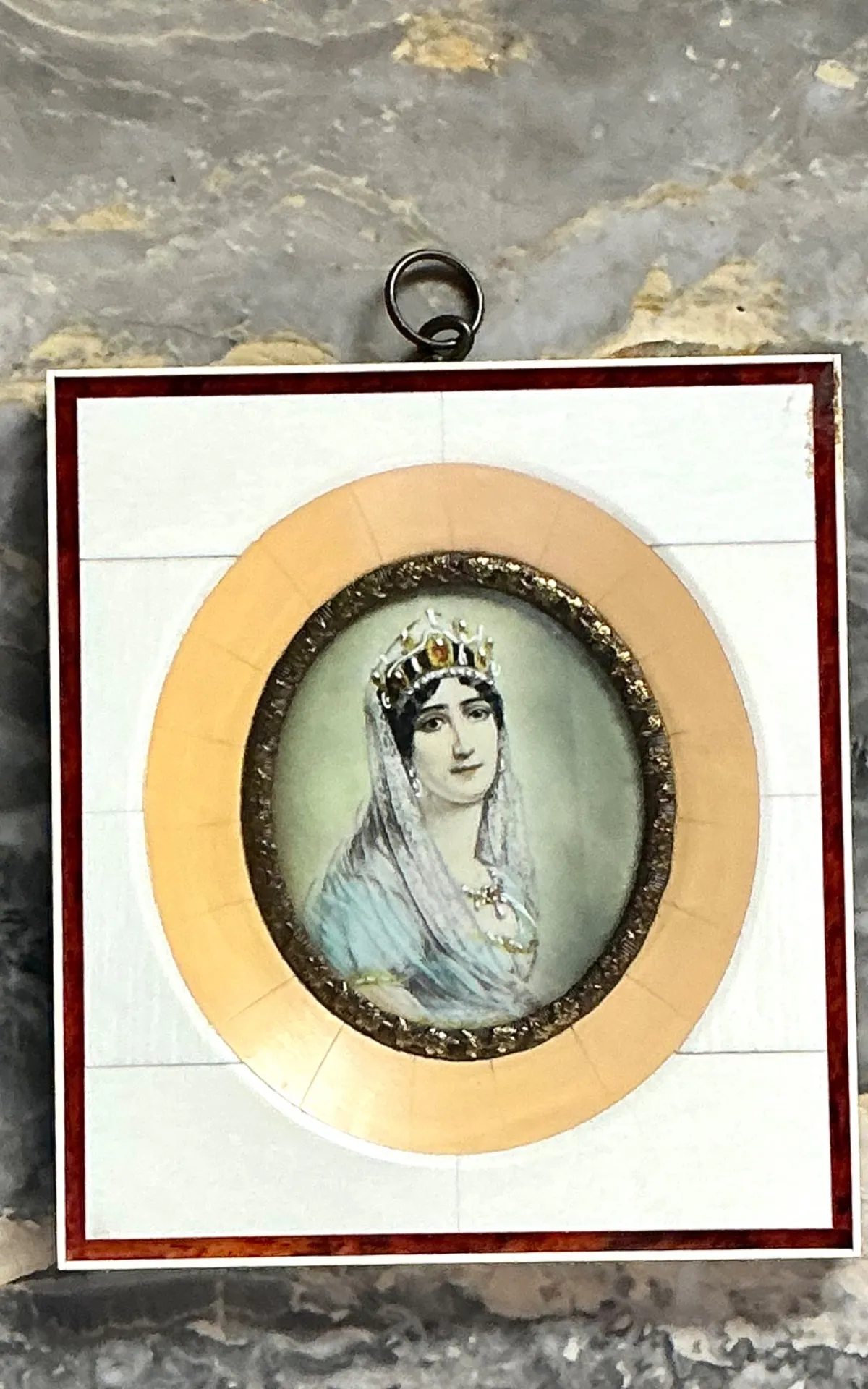 Vintage German Miniature Portrait — additional photo 6