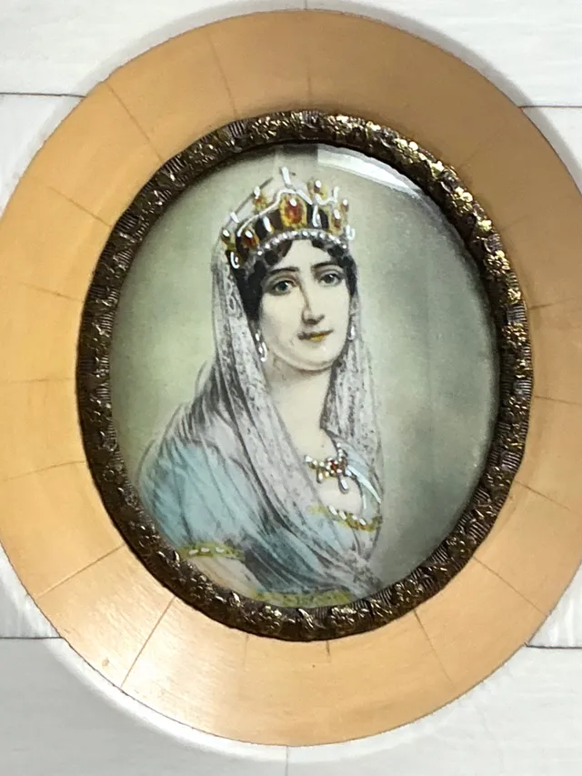 Vintage German Miniature Portrait — additional photo 7