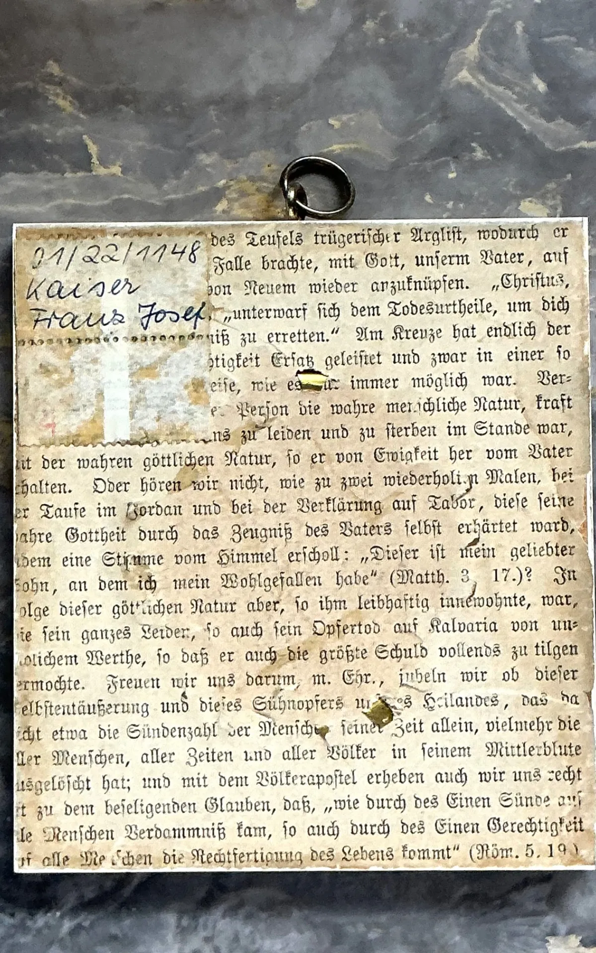 Vintage Hand-Painted Portrait Miniature — additional photo 3