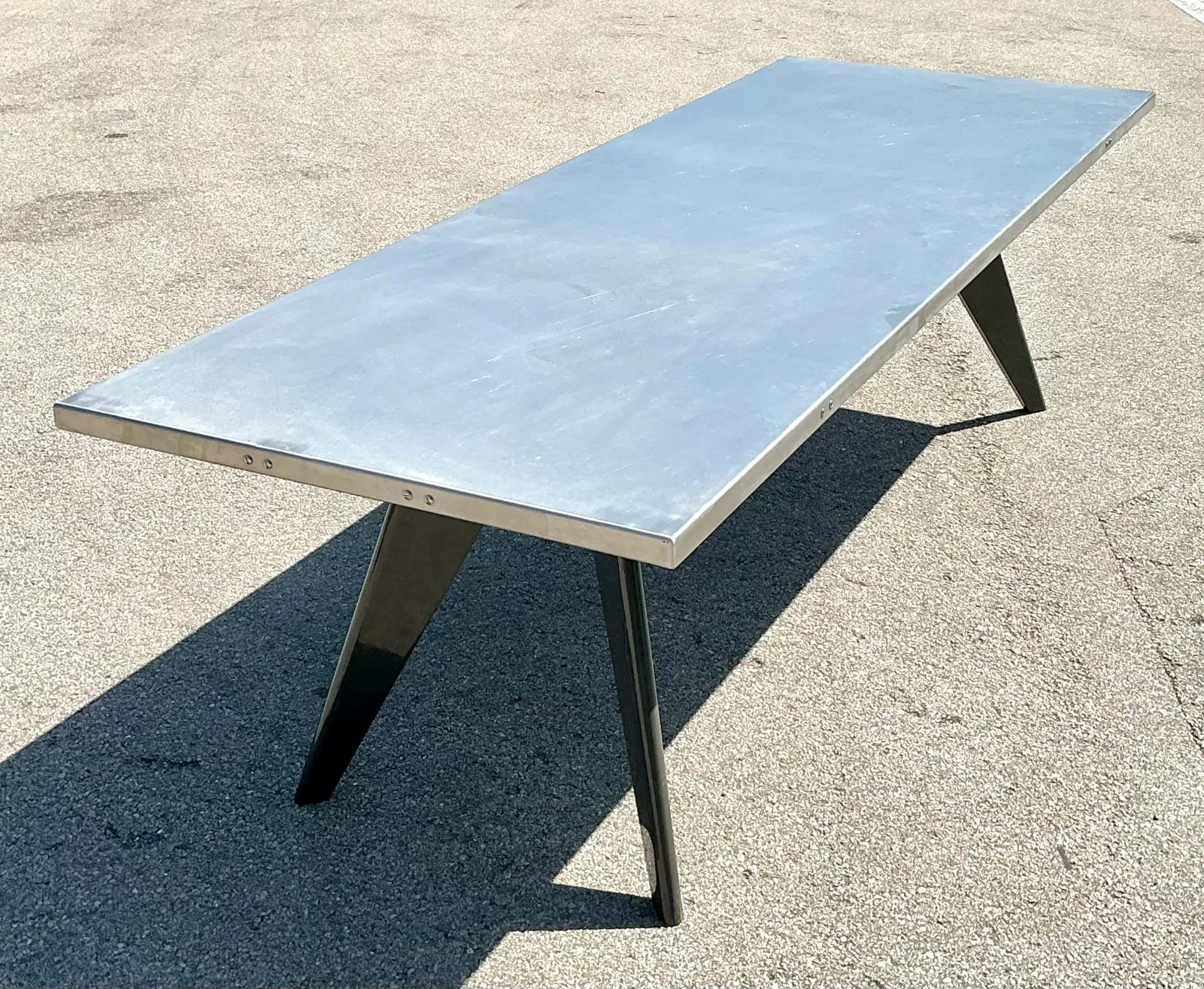 Vintage Jean Prouve For Vitra “Gstar RAW” Collectors Edition Dining Table — additional photo 7