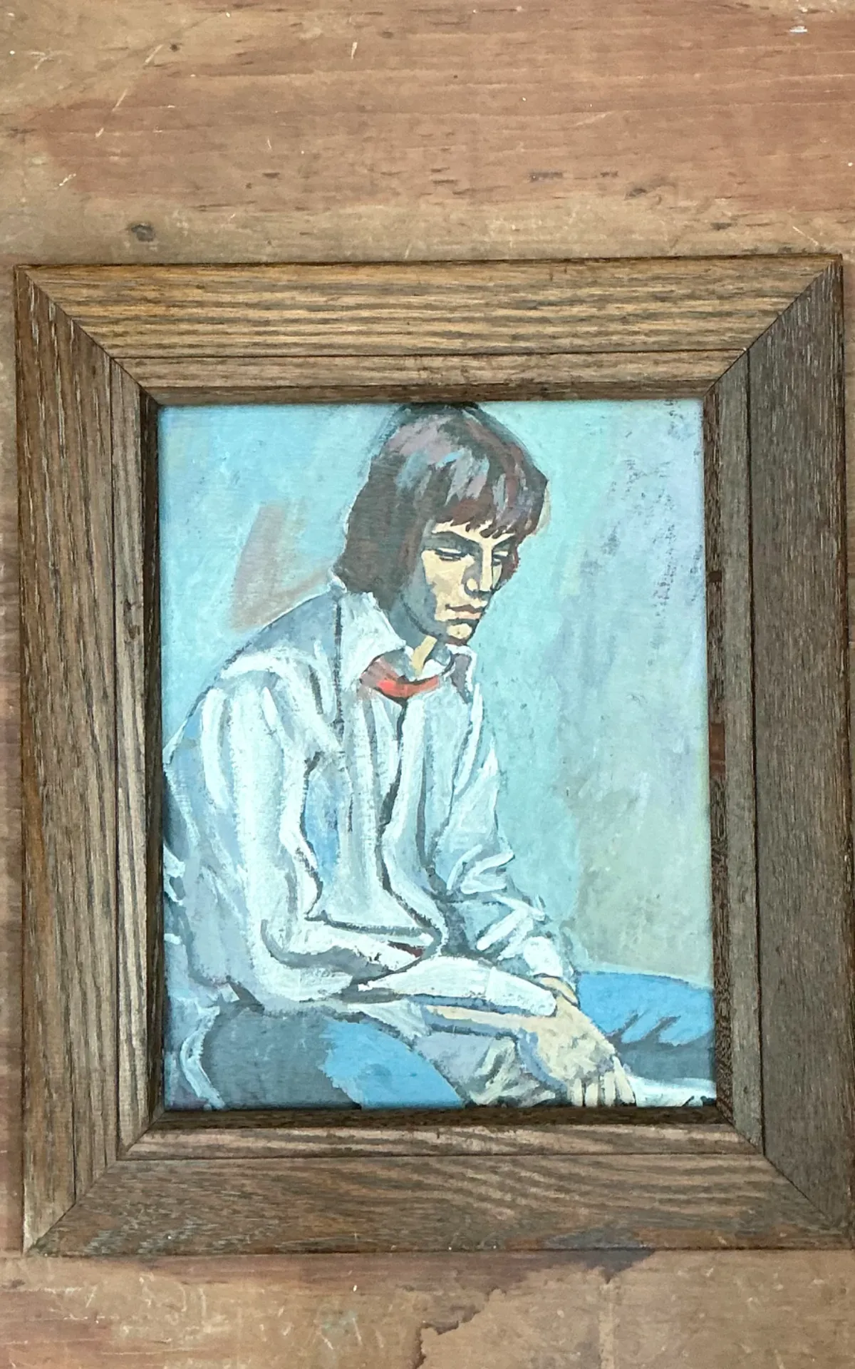Vintage Portrait Painting of Man — additional photo 2