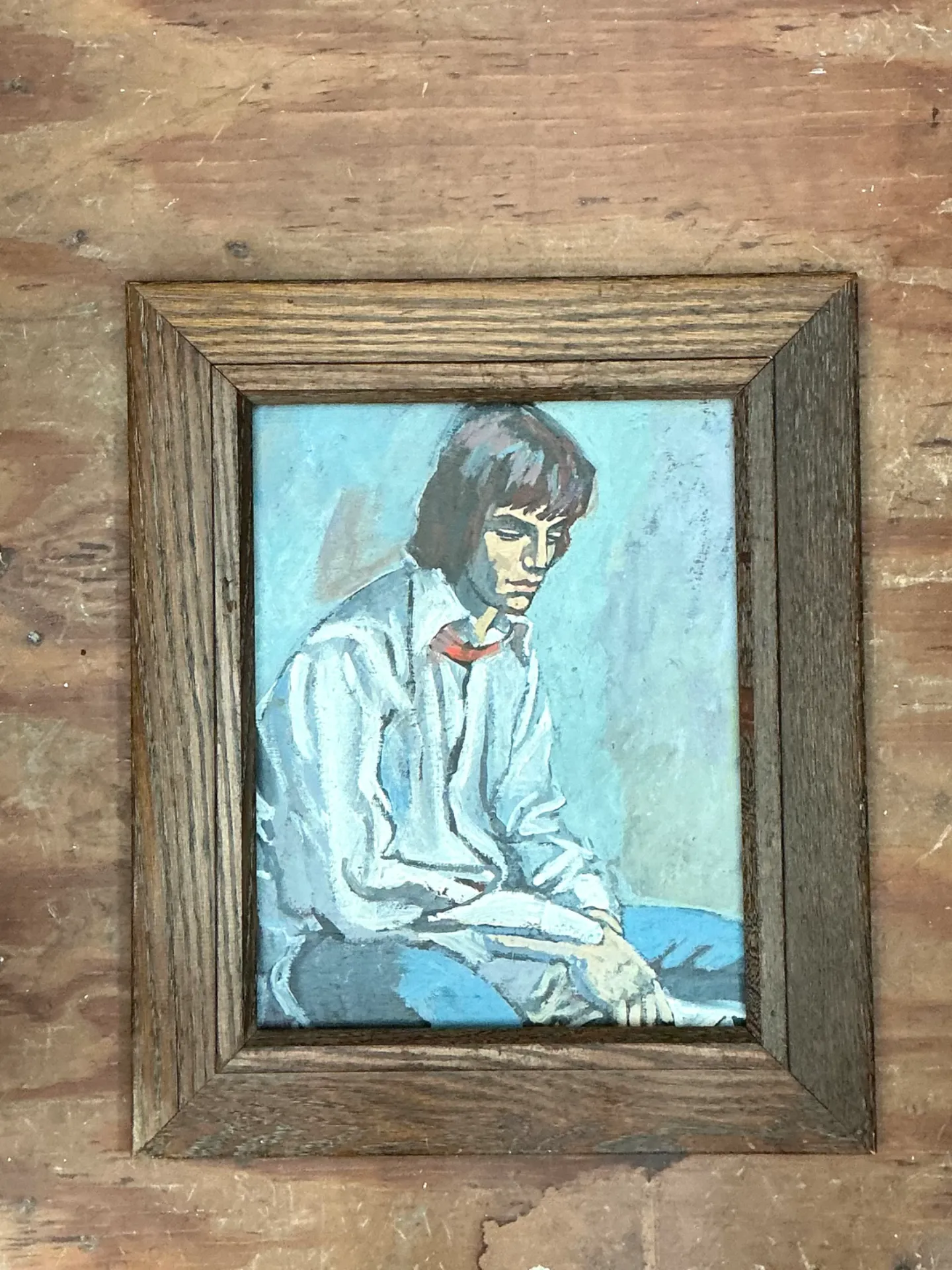Vintage Portrait Painting of Man — additional photo 3