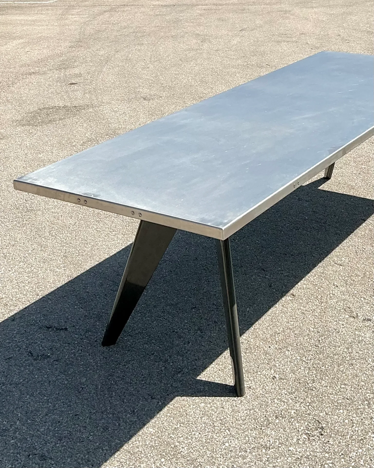Vintage Jean Prouve For Vitra “Gstar RAW” Collectors Edition Dining Table — additional photo 6