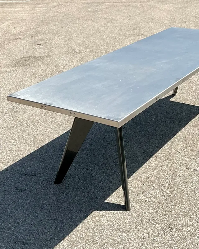 Vintage Jean Prouve For Vitra “Gstar RAW” Collectors Edition Dining Table — additional photo 6