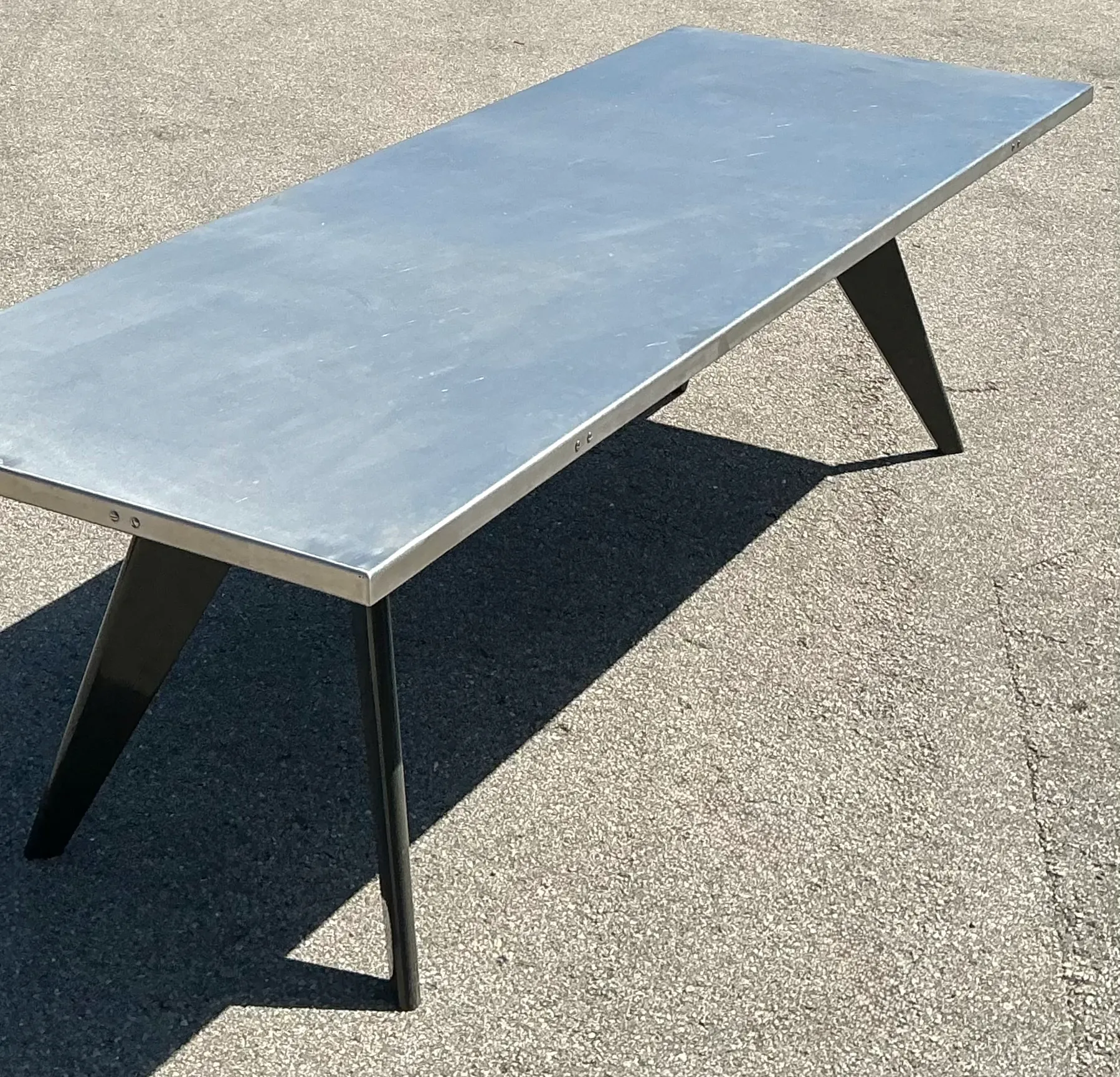 Vintage Jean Prouve For Vitra “Gstar RAW” Collectors Edition Dining Table — additional photo 2