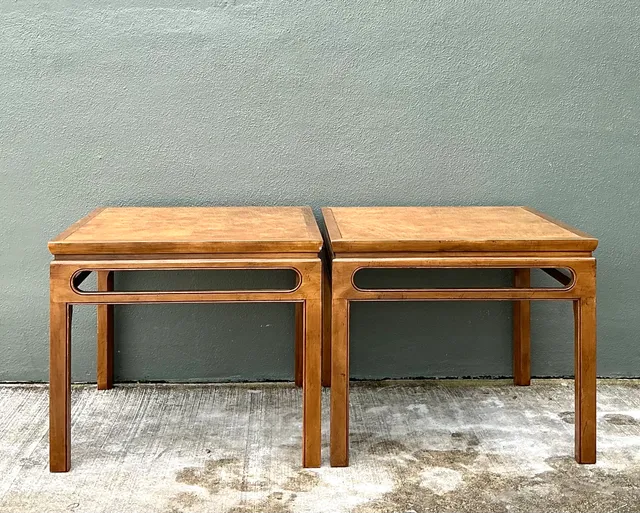Vintage Baker Side Tables - A Pair — additional photo 2
