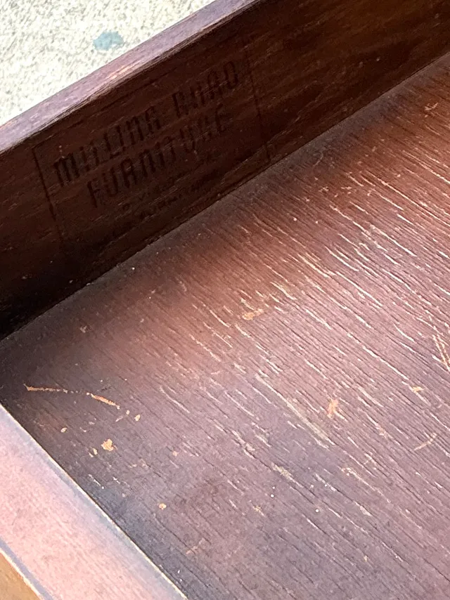 Vintage Baker Milling Road Campaign Side Tables - A Pair — additional photo 8