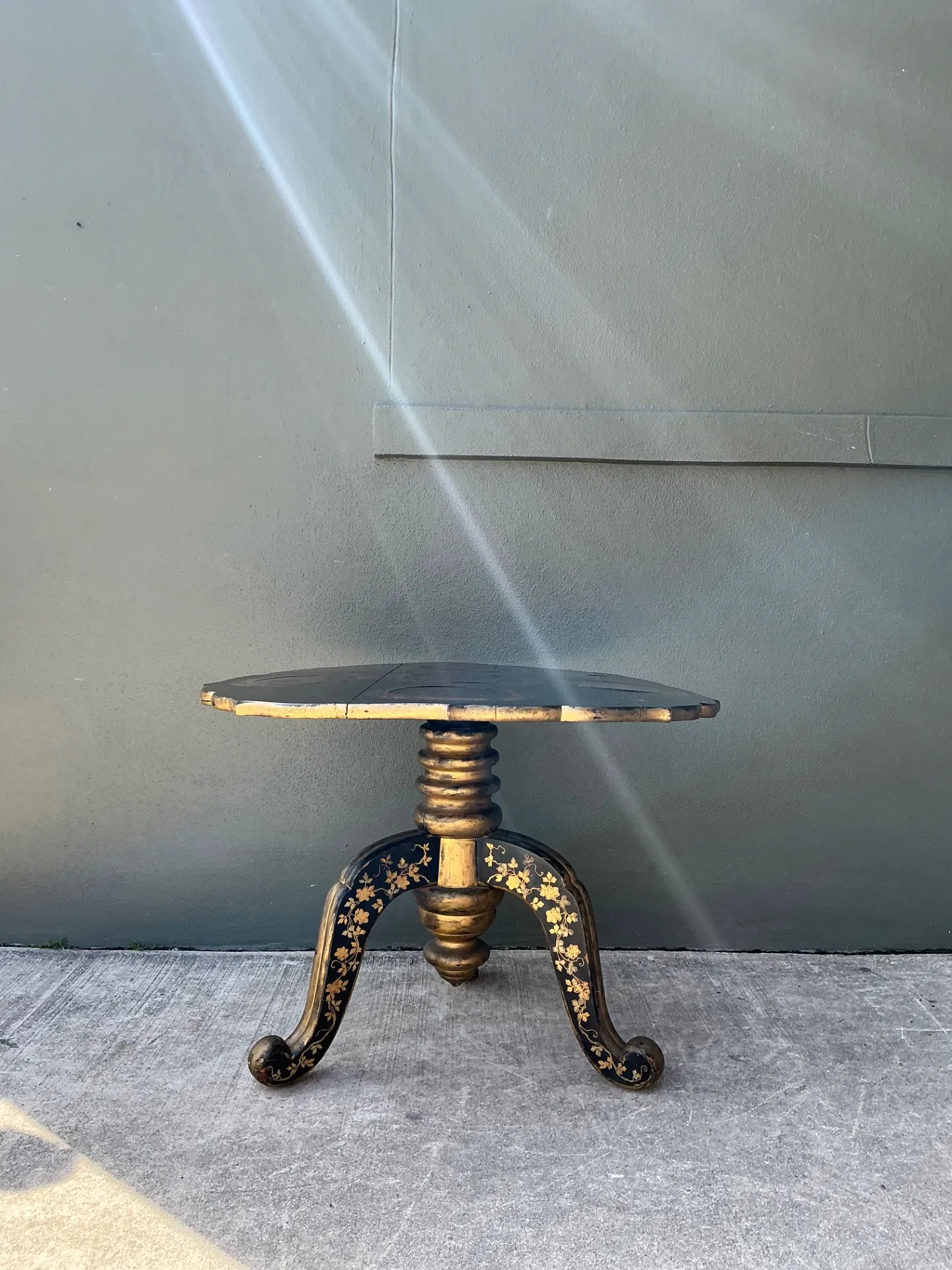 Vintage Travertine Pedestal Column — additional photo 5