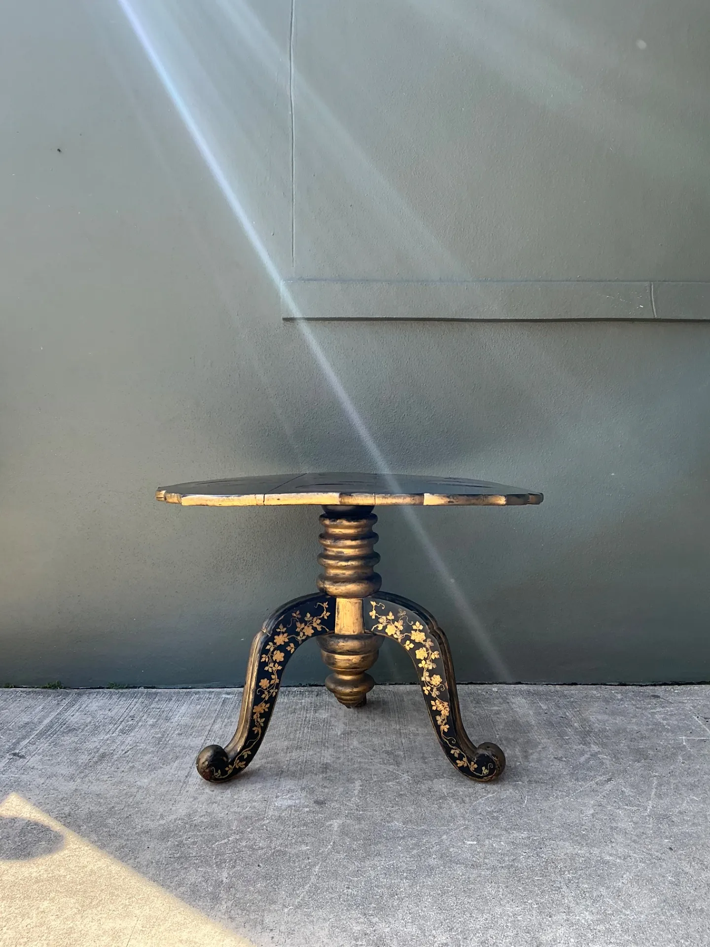 Vintage Travertine Pedestal Column — additional photo 4