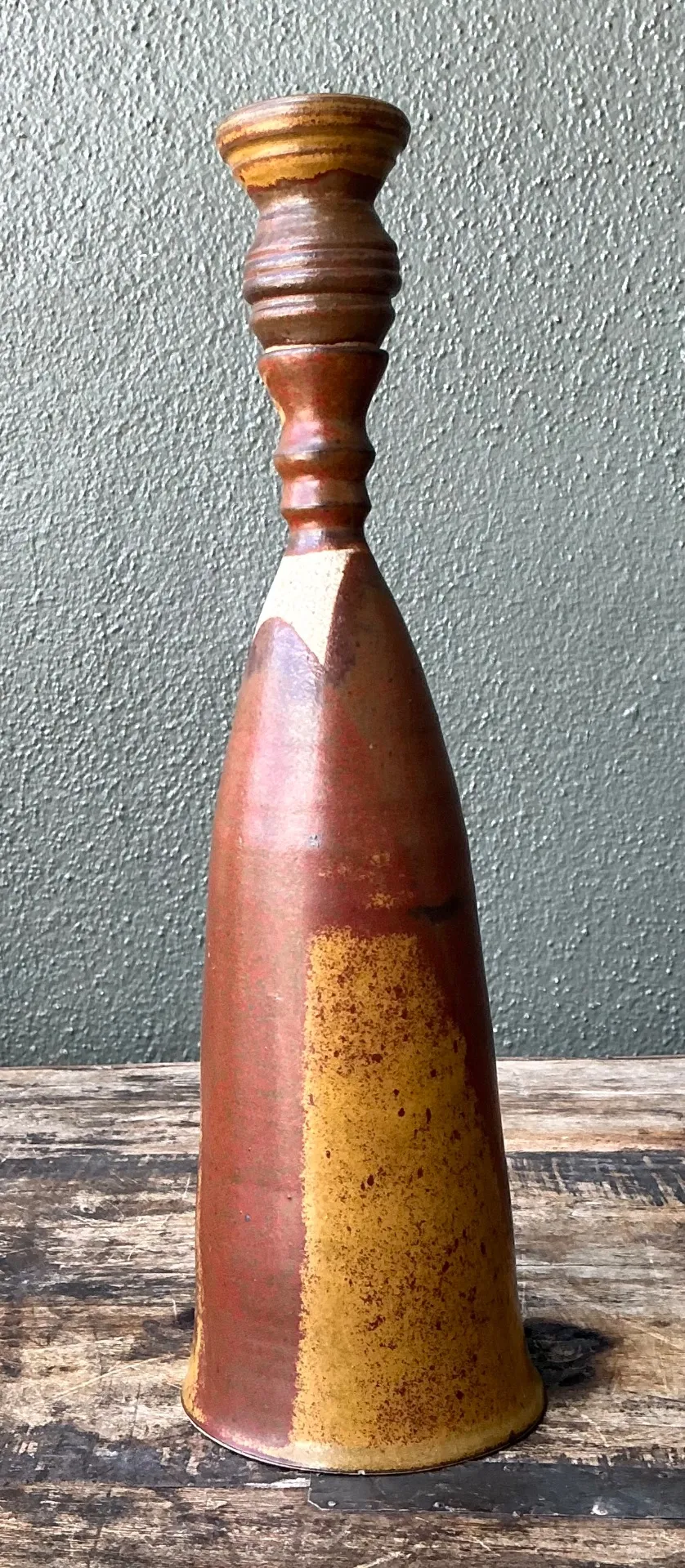 Vintage Handcrafted Studio Pottery Bottle — additional photo 7