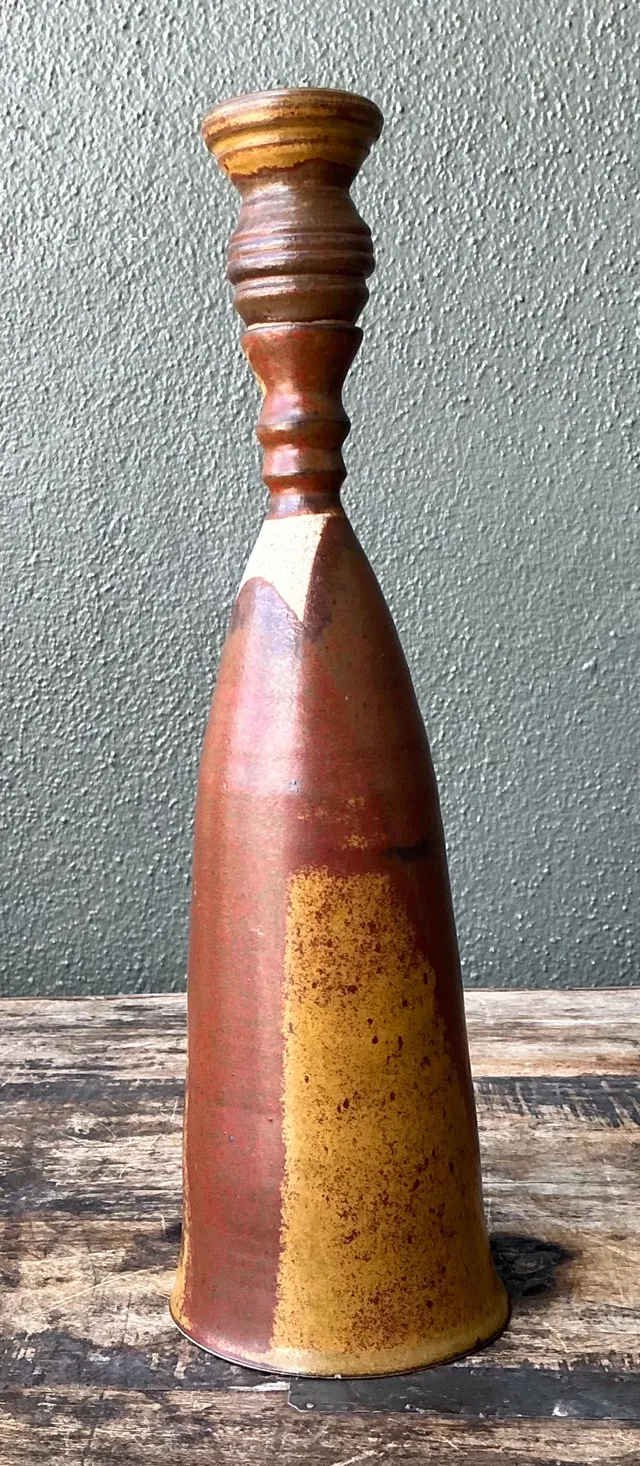Vintage Handcrafted Studio Pottery Bottle — additional photo 7