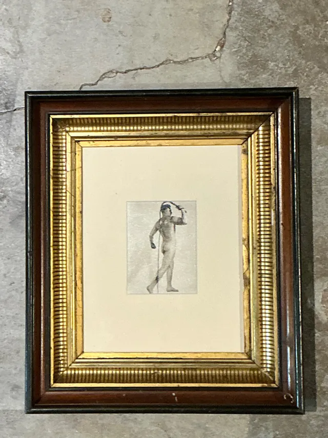 Vintage 50s Bob Mizner Nude Portrait — additional photo 5