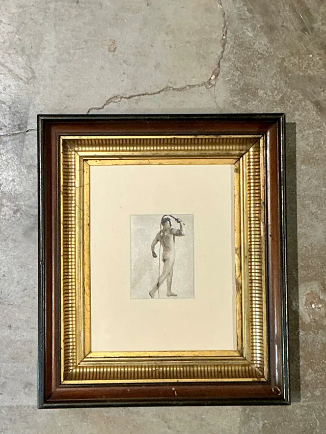 Vintage 50s Bob Mizner Nude Portrait — additional photo 6